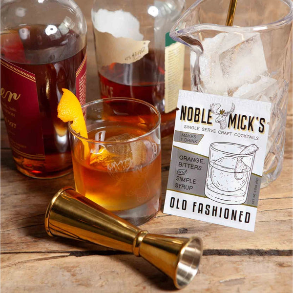 Noble Mick's Single Serve Cocktail Pouch - Old Fashioned