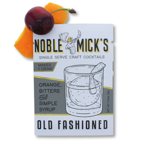 Noble Mick's Single Serve Cocktail Pouch - Old Fashioned