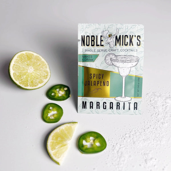 Noble Mick's Single Serve Cocktail Pouch - Spicy Jalapeño Margarita