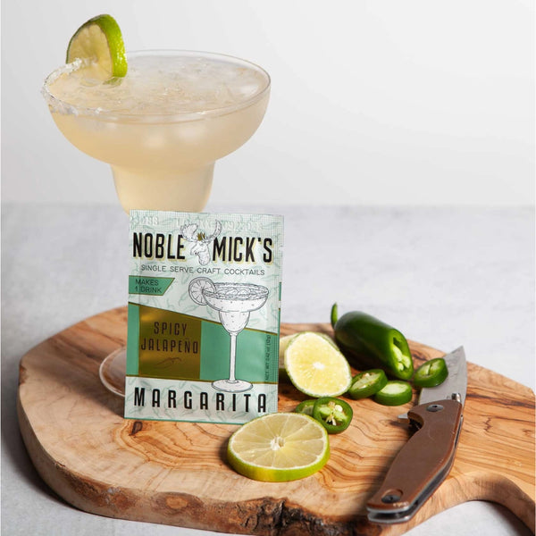 Noble Mick's Single Serve Cocktail Pouch - Spicy Jalapeño Margarita