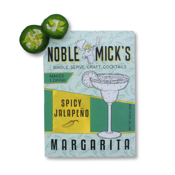 Noble Mick's Single Serve Cocktail Pouch - Spicy Jalapeño Margarita