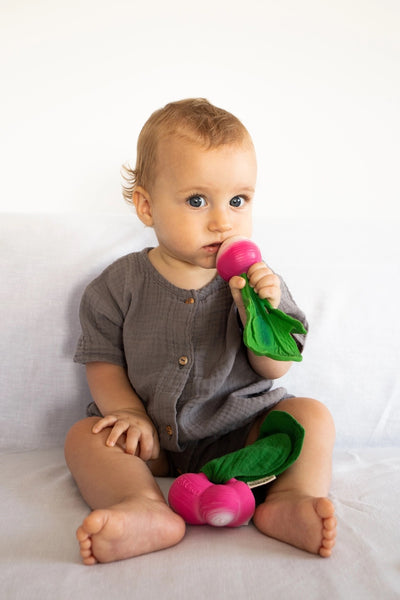 Ramona the Radish Mini Doudou Teether