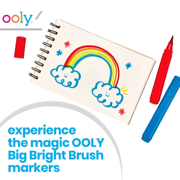 Big Bright Brush Markers