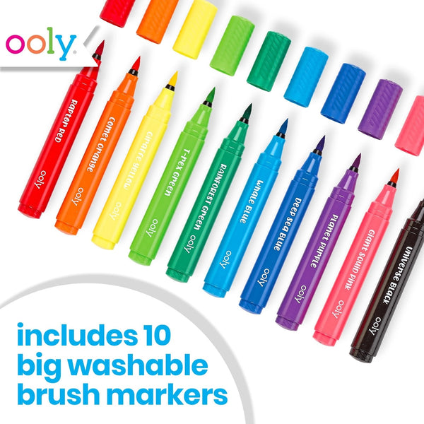 Big Bright Brush Markers