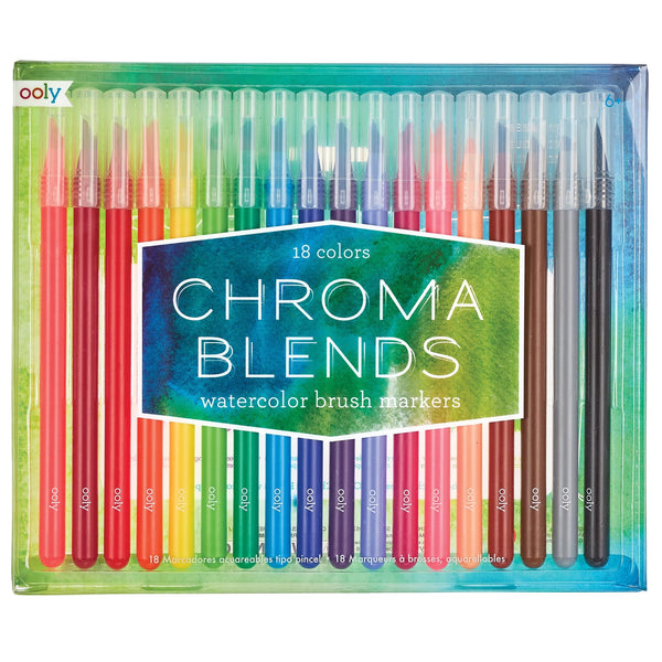Chroma Blends Watercolor Brush Markers