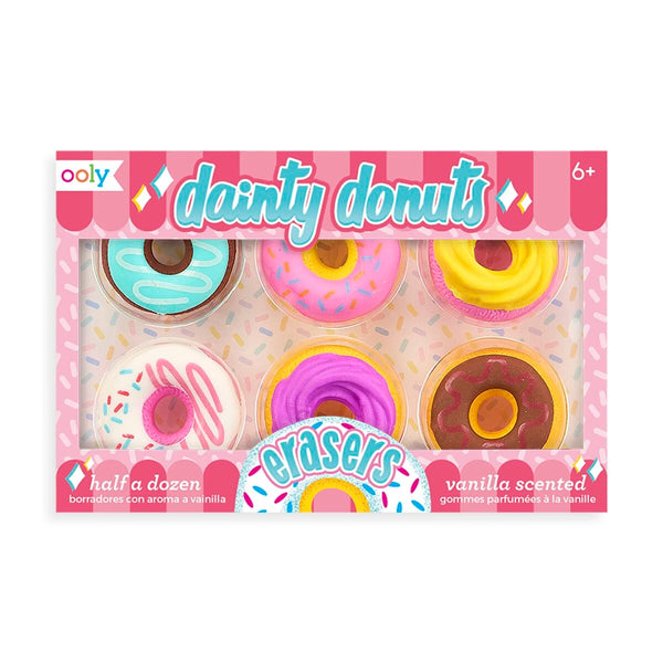 Dainty Donut Vanilla Scented Erasers