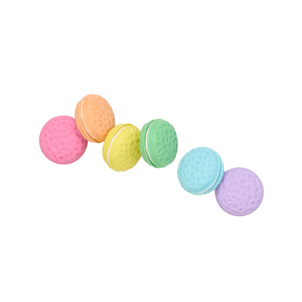 Macaron Scented Erasers - Set of 6