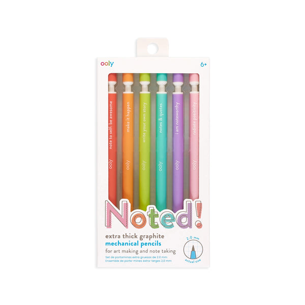 Noted! Extra Thick Graphite Mechanical Pencils