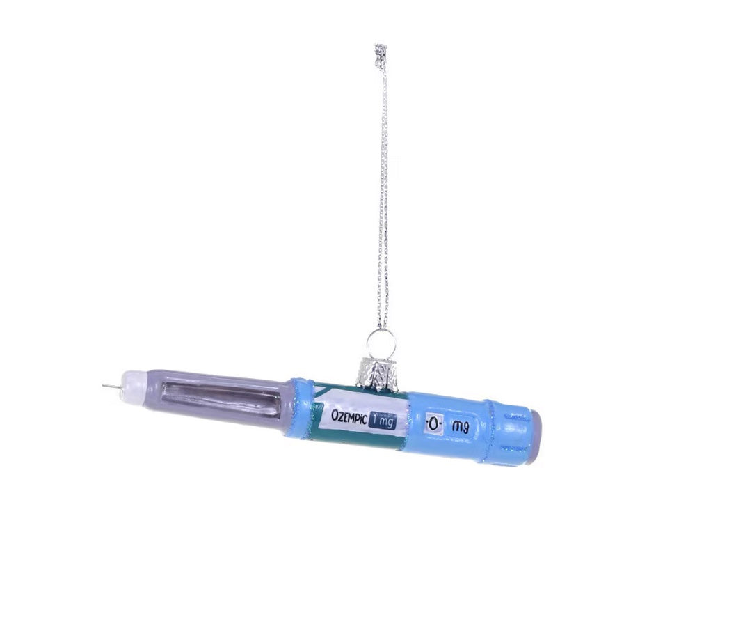Ozempic Weight Loss Injection Pen Ornament