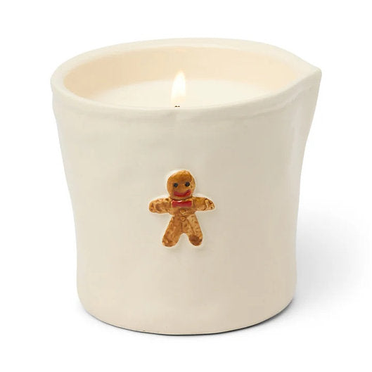 Bistro 8oz Ceramic Candle - Gingerbread
