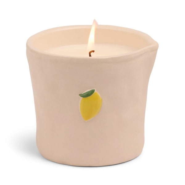 Bistro 8oz Ceramic Candle - Meyer Lemon