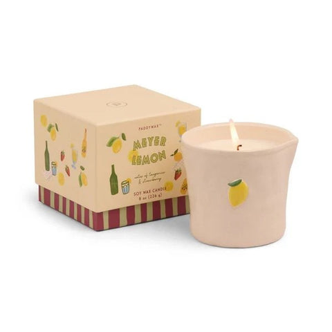 Bistro 8oz Ceramic Candle - Meyer Lemon