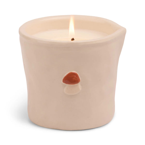 Bistro 8oz Ceramic Candle - Wild Mushroom