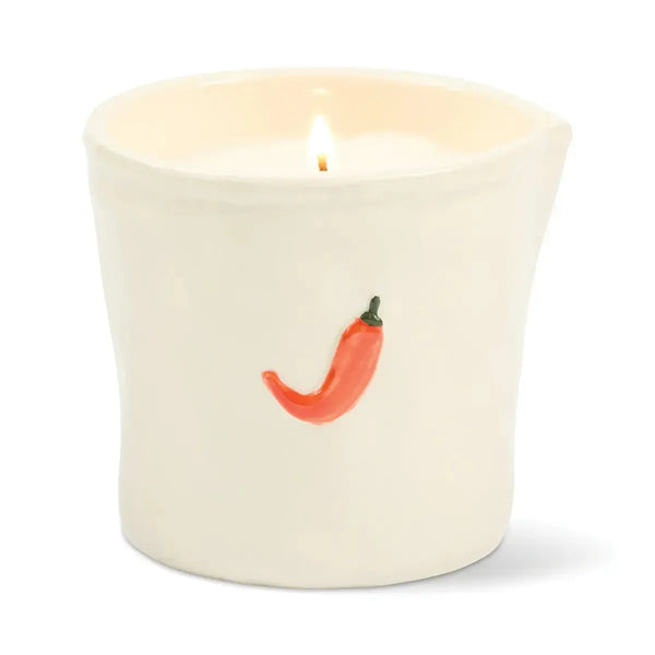 Bistro 8oz Ceramic Candle - Piment