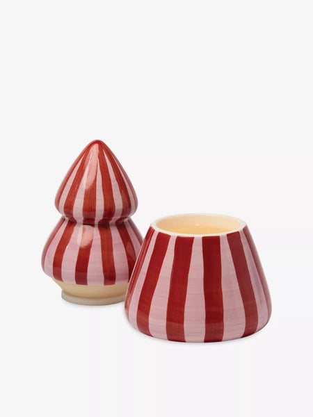 Cabana Christmas Tree 9oz Candle - Pink Peppermint