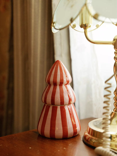 Cabana Christmas Tree 9oz Candle - Pink Peppermint