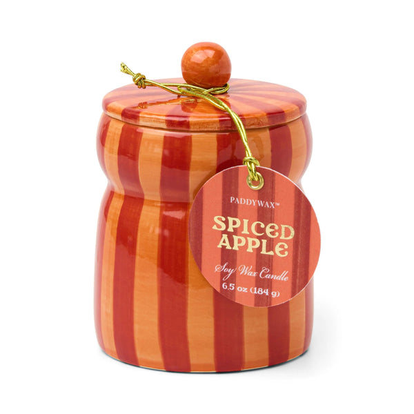 Cabana 6.5oz Candle w/ Lid - Spiced Apple