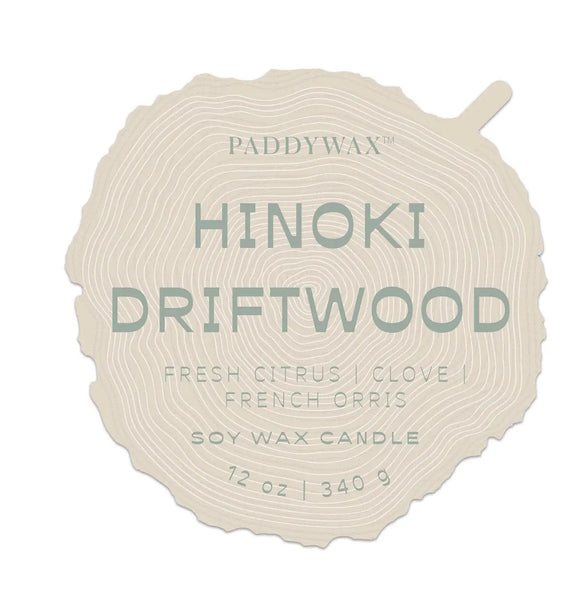 Grain 12oz. Candle - Hinoki Driftwood