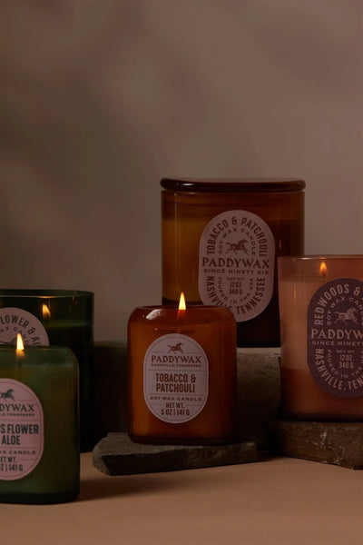 Paddywax Vista 5oz Candle - Tobacco Patchouli