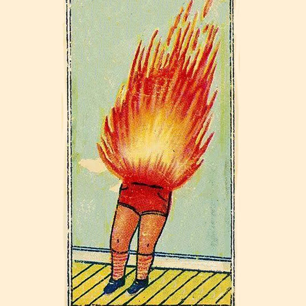 Pants On Fire Valentine's Day Greeting Card