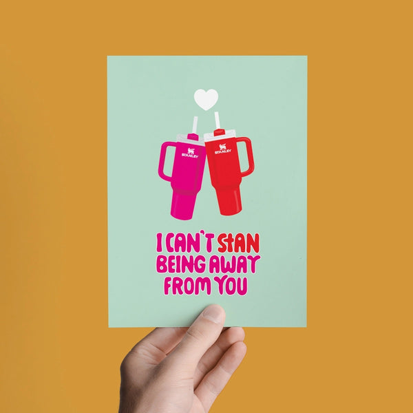 Stanley Cup Valentine's Day Greeting Card