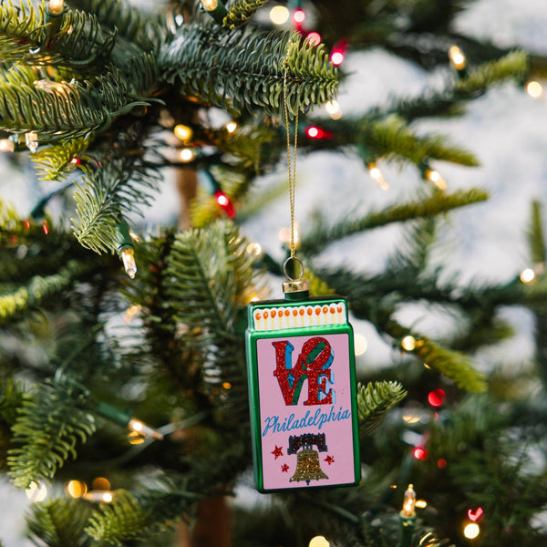 Matchbox Ornament - Philadelphia