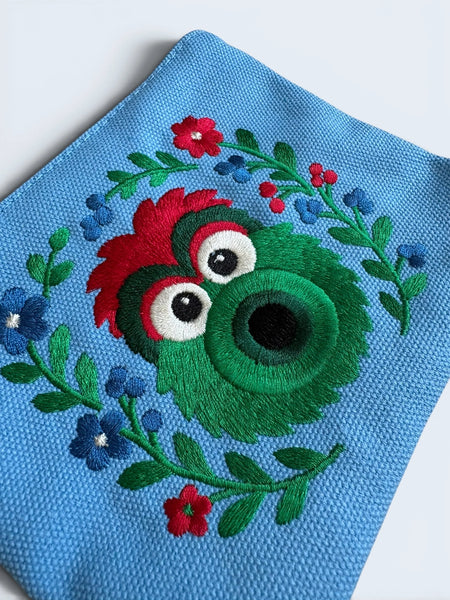 Embroidered Jewelry Pouch - Philly Phanatic