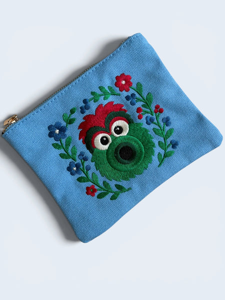 Embroidered Jewelry Pouch - Philly Phanatic