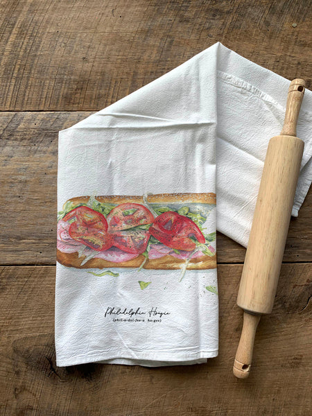 Philly Hoagie Flour Sac Towel