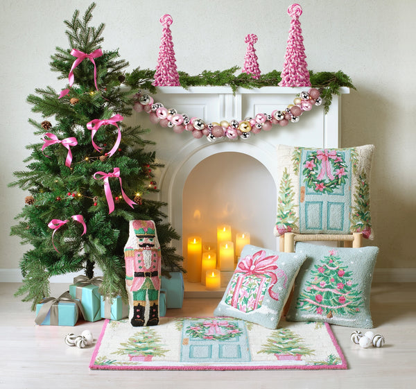 Pink Nutcracker Hook Pillow
