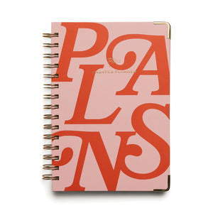 Plans Undated 13 Month Perpetual Planner