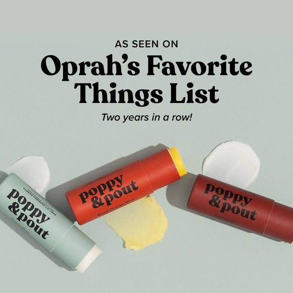 Poppy & Pout Blood Orange Mint Lip Balm