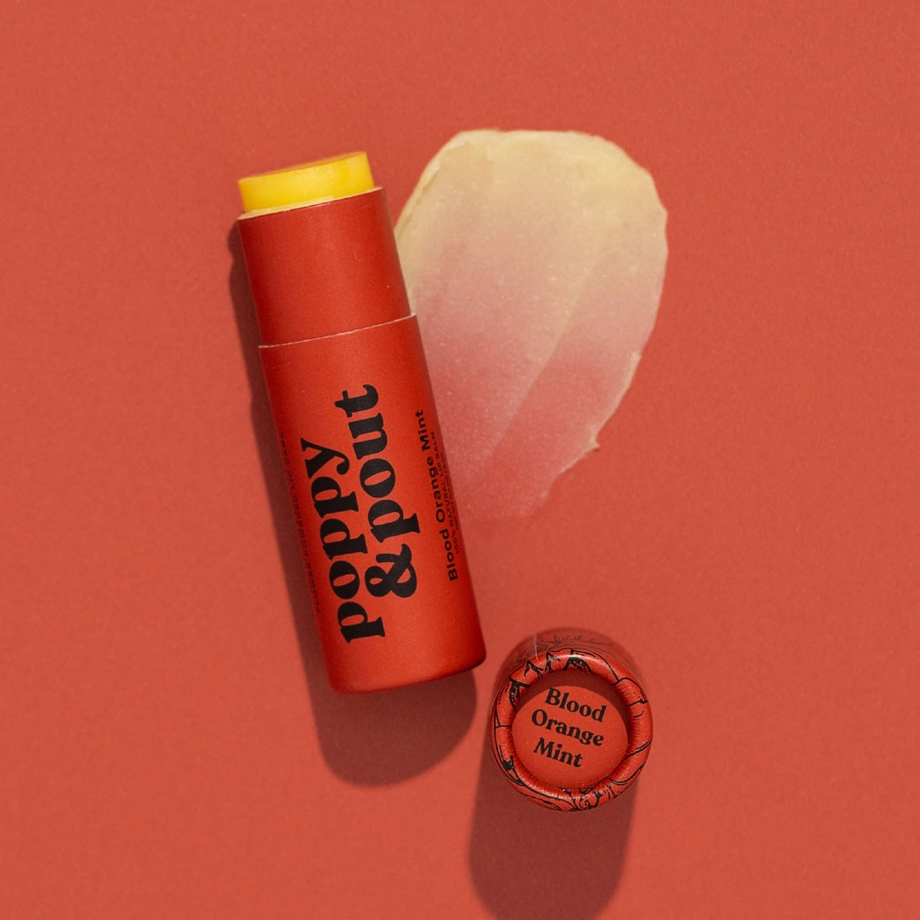 Poppy & Pout Blood Orange Mint Lip Balm