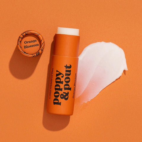 Poppy & Pout Orange Blossom Lip Balm