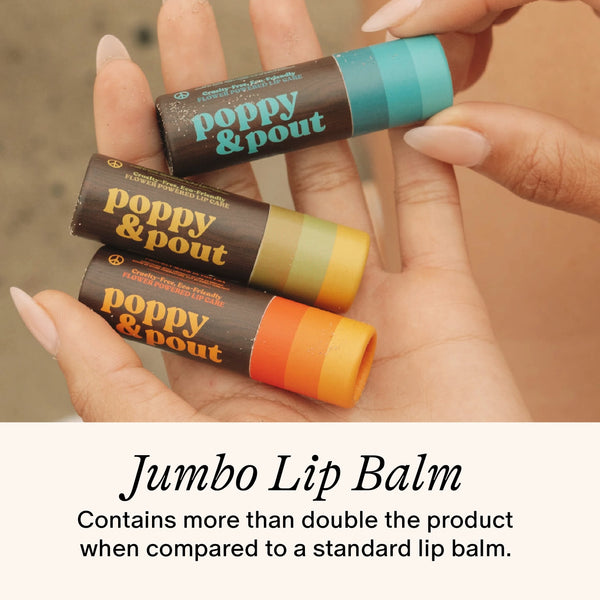 Poppy & Pout Retro Surf Citrus Sunrise Lip Balm