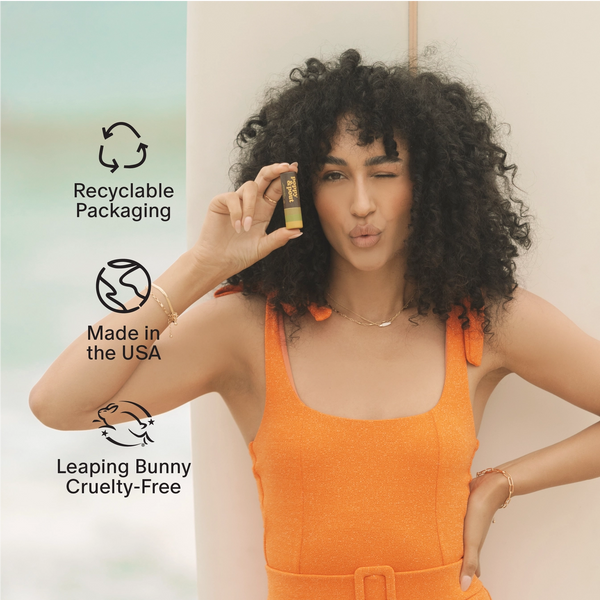 Poppy & Pout Retro Surf Midnight Mint Lip Balm