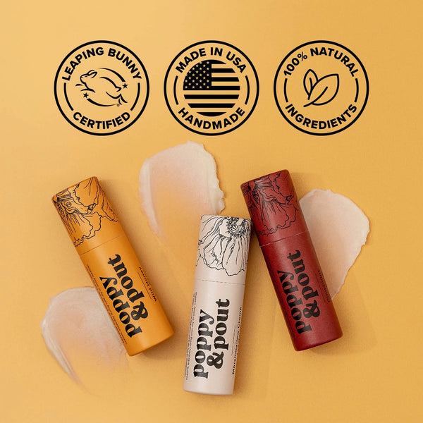 Poppy & Pout Wild Honey Lip Balm