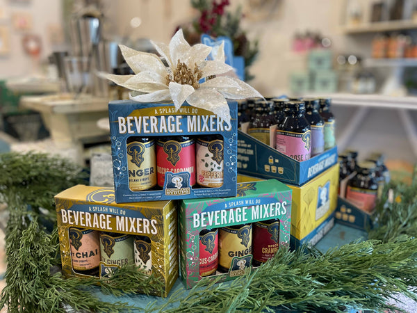 Mini Syrups 3-Pack Gift Set - Gold Box (Bright Chai, Spiced Cranberry, Spicy Ginger)