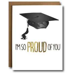 So Proud Graduation Greeting Card