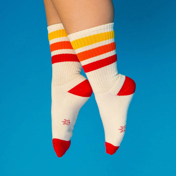 Retro Stripe Unisex Socks