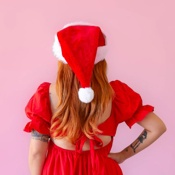 Red Luxe Santa Hat