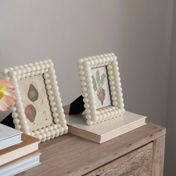 Resin & Glass Ball Picture Frame