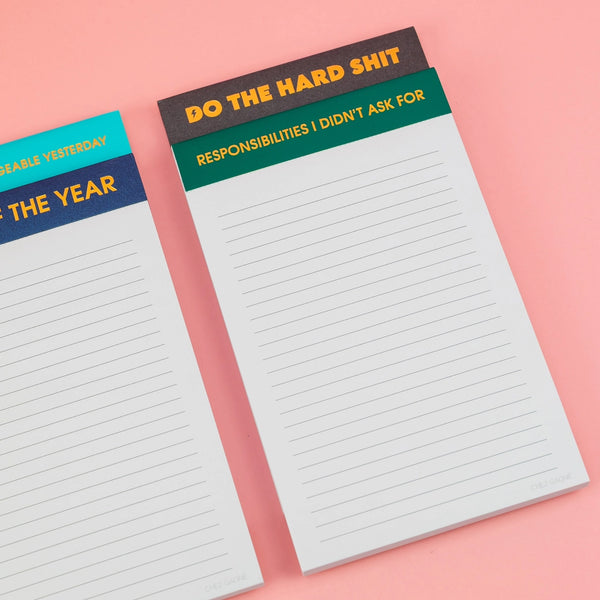 Responsibilities I Didn't Ask For Notepad