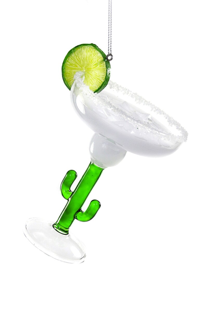 Salt Rimmed Margarita Ornament