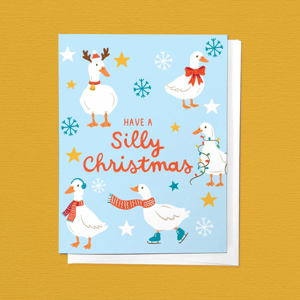 Have a Silly Christmas Holiday Greeting Card