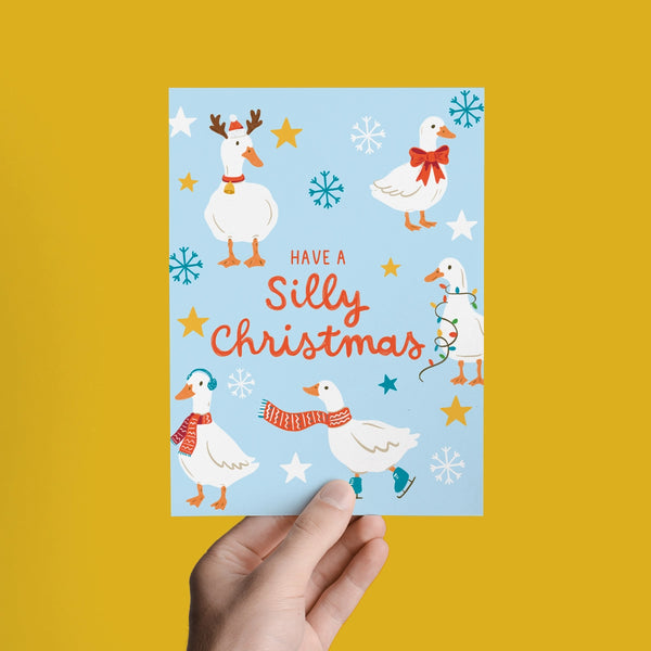 Have a Silly Christmas Holiday Greeting Card