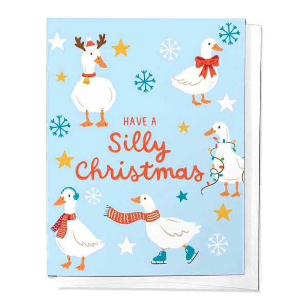 Have a Silly Christmas Holiday Greeting Card