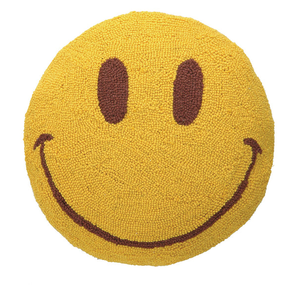 Smiley Face Hook Pillow