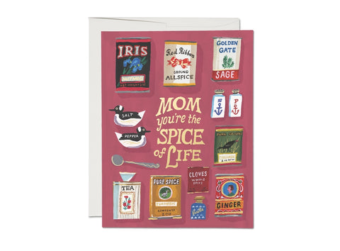 Spice of Life Mother's Day Greeting Card