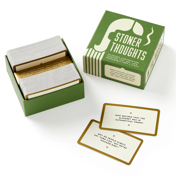 Stoner Thoughts Conversation Starter Card Set